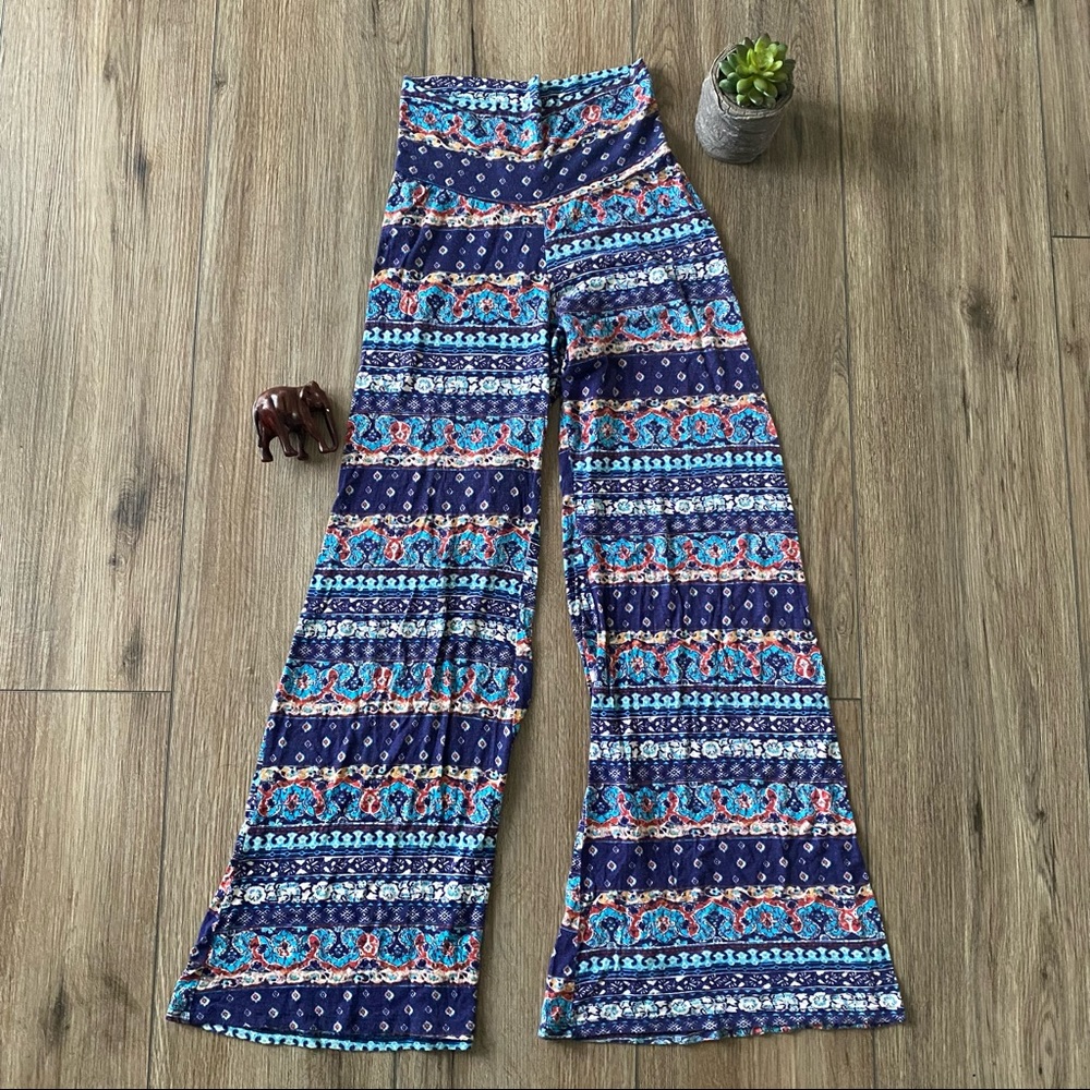 High Waisted Bell Pants
